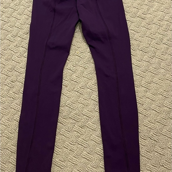 Lululemon Practice Daily Deep Purple Full Leggings Size 4 - Picture 6 of 12